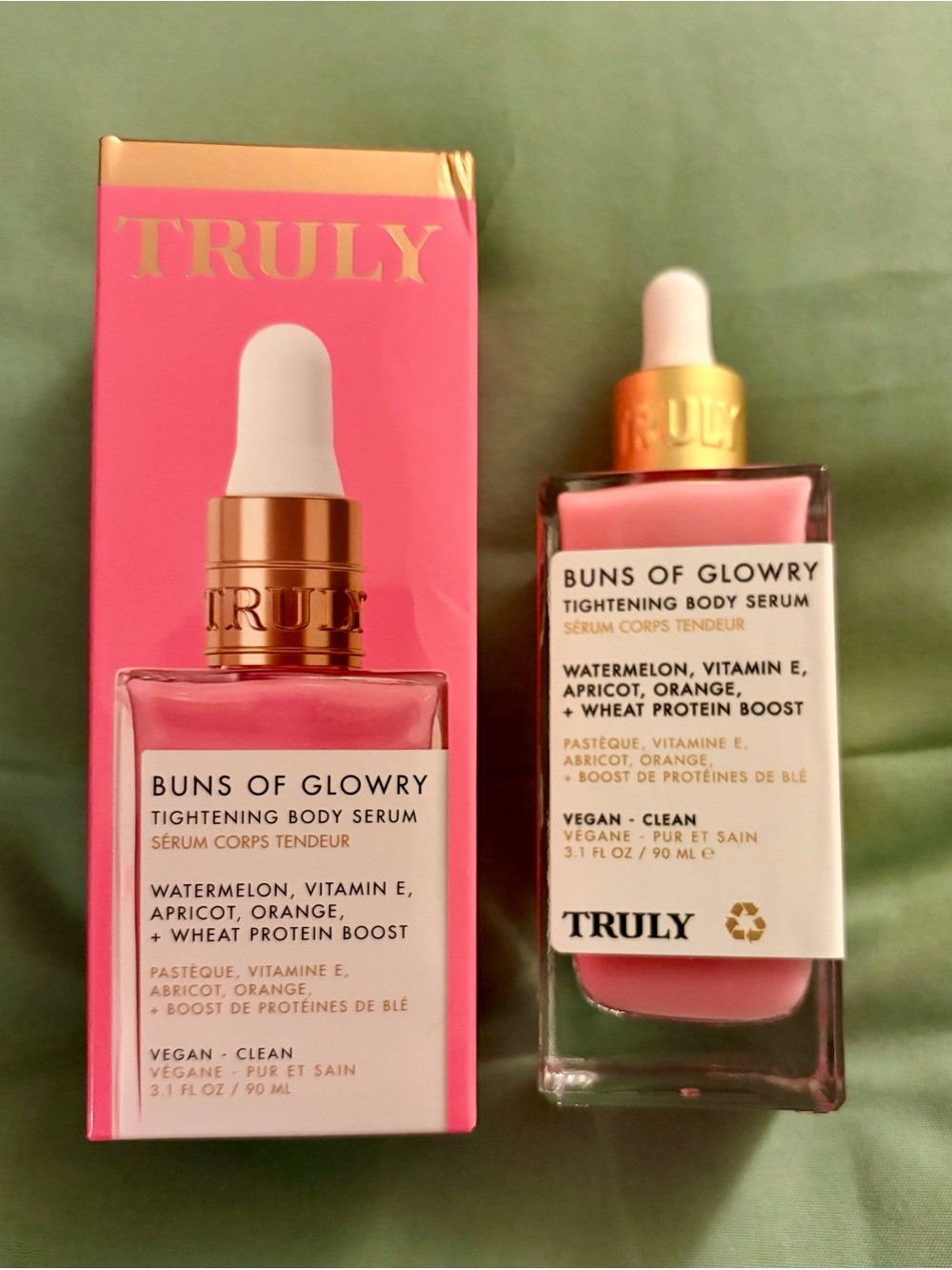 TRULY Buns of Glowry Tightening Body Butt Serum